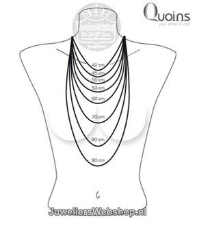 Ketting, RVS, goudkleur jasseron ketting, L45 cm, D 1.2 mm