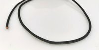 Lederband - Schwarz - D 3mm - L 10 Meter - Echtes Leder!!