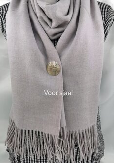 Magnet, Brosche, rund, Lebensspirale, goldfarben zum Verschlie&szlig;en von Schal, Schal und Strickjacke.