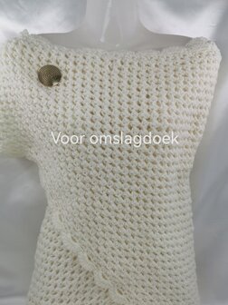 Magneet, broche, rond, levensspiraal, goudkleurig voor omslagdoek, sjaal en vest te sluiten.