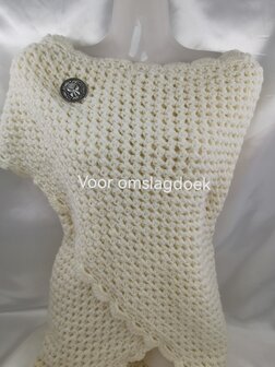 Magneet, broche, vlinder, Zilverkleurig voor omslagdoek, sjaal en vest te sluiten.