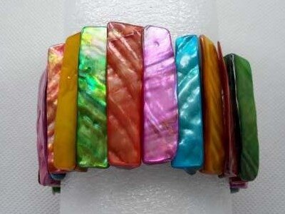 Mehrfarben Shell-Armband