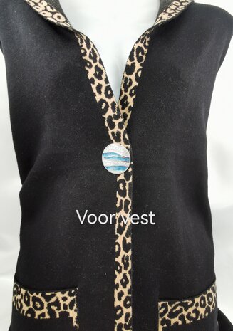 Magneet, broche, rond, blauw streep met strass steentjes, Zilverkleurig voor omslagdoek, sjaal en vest te sluiten.